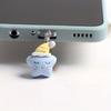 1pc Cartoon Sleeping Hat Star/Moon Mobile Phone Dust Plug For IPhone/Type-C Mobile Phone Port