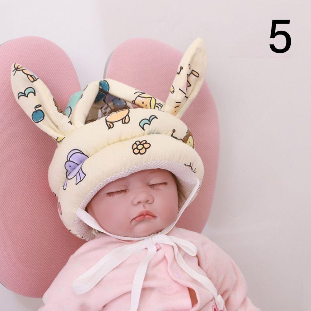 Cartoon Baby  Safety Helmet Adjustable Anti-collision  Hat Useful Baby Protection Hat  Toddler
