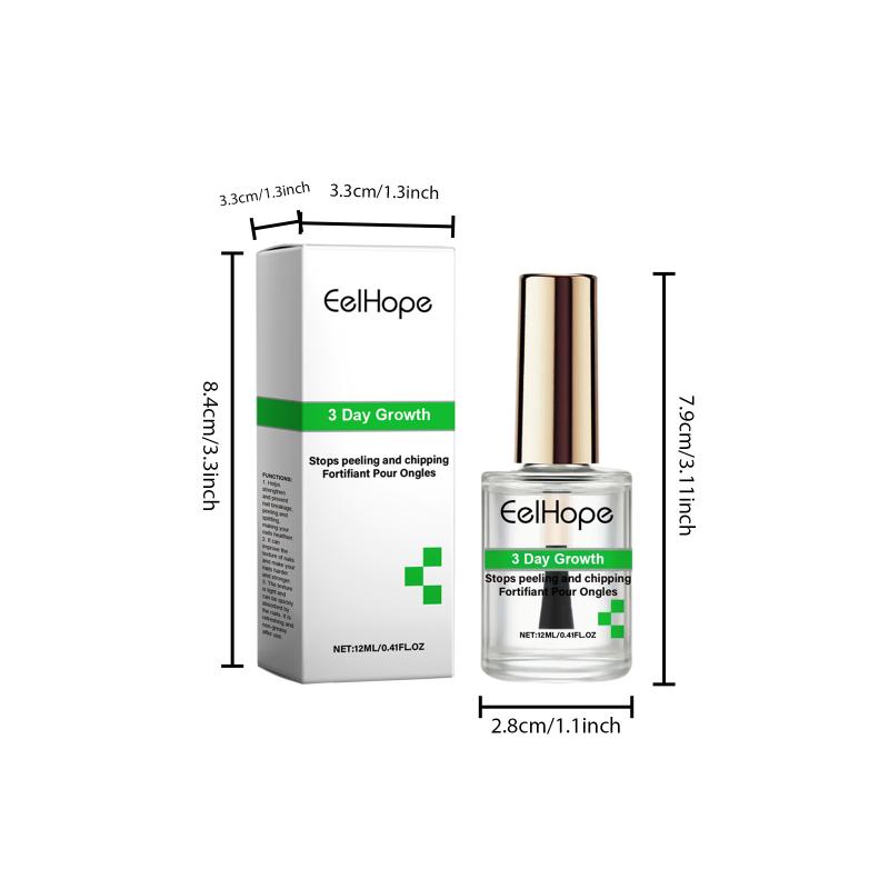 Nail Repair Solution Strengthener for Hands and Feet Moisturizing Nail Keratin Softener Care Liquid