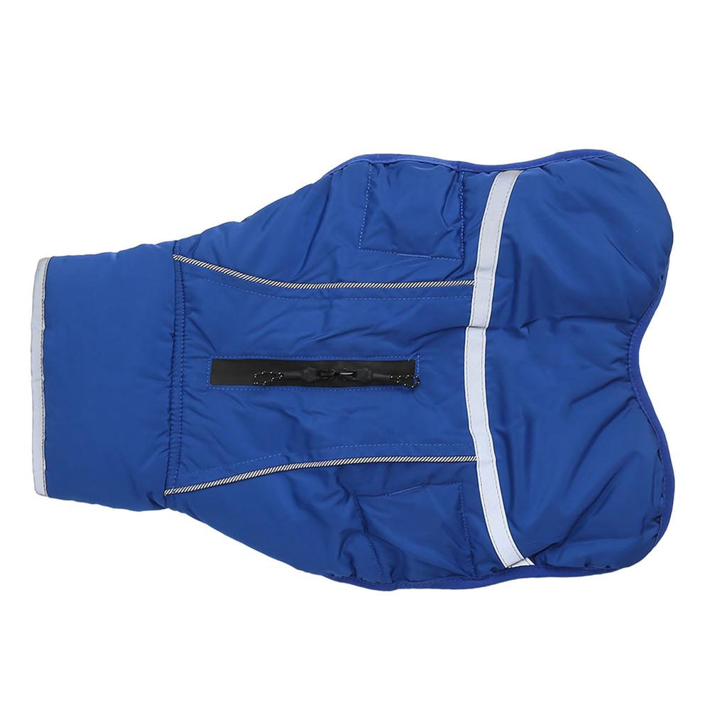 Зимняя одежда для домашних животных, светоотражающая, утолщенная, водонепроницаемая, теплая куртка для собак на осень-зиму для маленьких и средних размеров