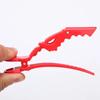 6pcs Plastic Hair Clips Alligator Hairdressing Clamps Salon Styling Claw Clips Barber Hair Accessories less