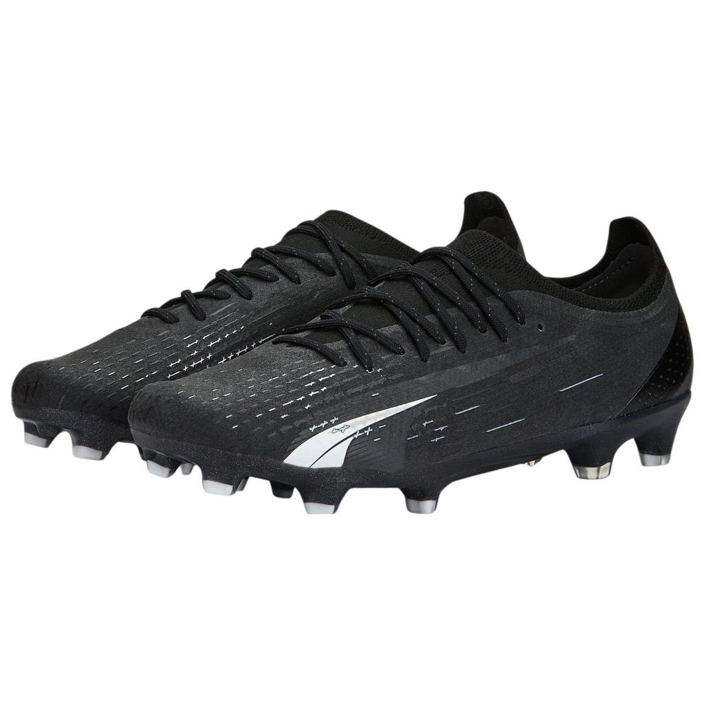Puma Ultra Ultimate FG AG Supercharge Pack - Black Unisex Sneakers White 107163-02