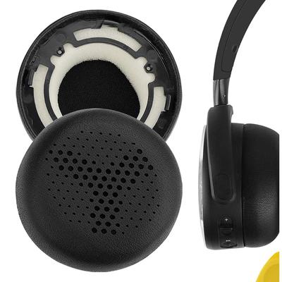 Geekria QuickFit Амбушюры, Совместимые с наушниками AKG Y500 и Y 500, Амбушюры/Чашки наушников (Белковая кожа/Черный)