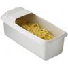 Microwave Pasta Cooker with Strainer Spaghetti Bowl Kitchen Tools Heat Resistant Pasta Boat Spaghetti Noodle Cooker
