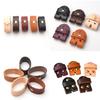 Leather Pin Belt Buckle Connector with Belt Keeper DIY Crafting Belt Maintenance Accessories Belt Buckle Strap Connector