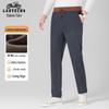 LAOYECHE Мужские утолщенные вельветовые повседневные брюки прямого кроя