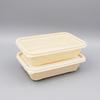 Youheyoumi 500ml Biodegradable Disposable Lunch Box, 300 Sets