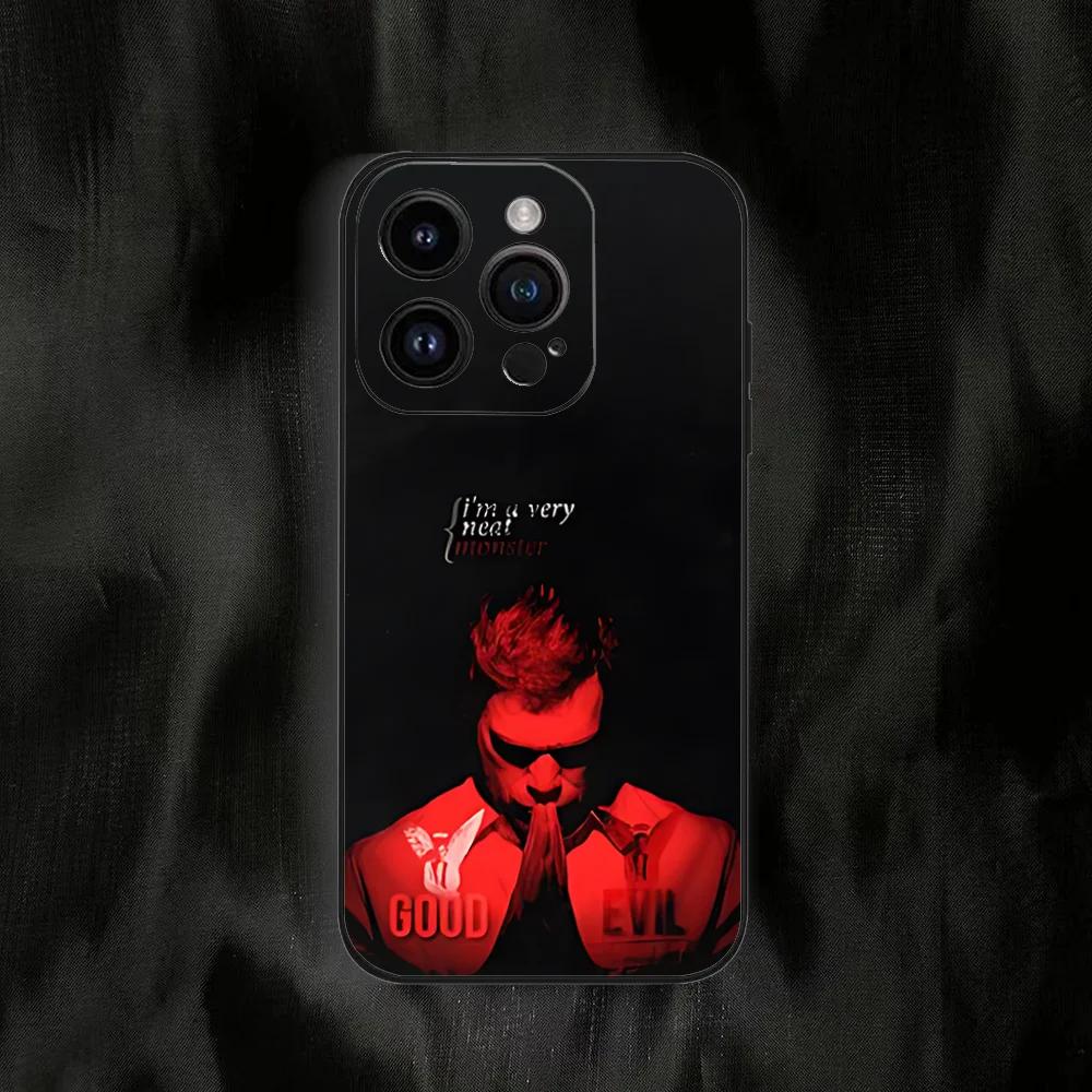 Чехол для телефона Декстер Морган для iPhone 17 16 15 11 12 14 13 Pro Max Mini X XS XR 7 Plus 17E Air Ударопрочный силиконовый чехол Fundas