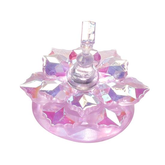 Lotus Shape Nail Display Stand Flexible Mini Practice Holder Aurora Showing Shelf Tools for Manicure