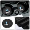 Car Sticker 2025 Hot 2pcs Car Water Coaster Leather Anti-slip Mats Shock Cup Holder Pads For BMW E46 E90 E60 F10 E39 F30 E36 F20