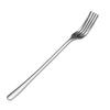 5 Pcs Appetizer Dessert Forks Stainless Steel Salad Fruit Tasting Forks Multi-functional Cocktail Forks for Party Travel