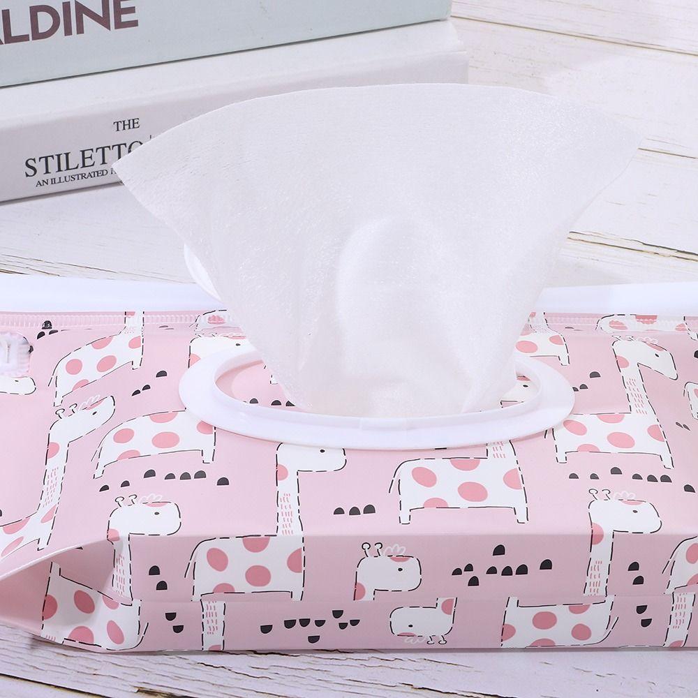 Аксессуары для колясок Портативный откидной чехол Косметичка Держатель для салфеток Чехол Сумка для влажных салфеток Коробка для салфеток