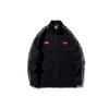Li Ning Sports Fashion Series Training Running Zip Knit Logo Jacket Autumn Men Jacket Black AFDP467-4