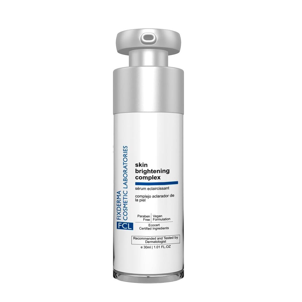 FIXDERMA COSMETIC LABORATORIES Лосьон для осветления кожи, улучшает текстуру кожи, гиалуроновая кислота, альфа-арбутин, 30 мл (Пакет из 1)