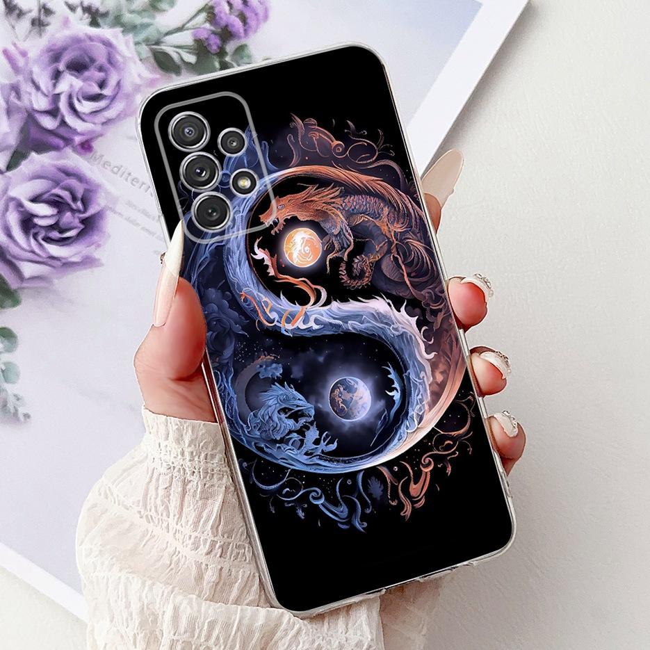 Чехол для Samsung Galaxy A32 5G SM-A326B Милый Модный Расписной Чехол Мягкий Силиконовый Чехол для Телефона Для Samsung A32 A 32 4G A325F Fundas