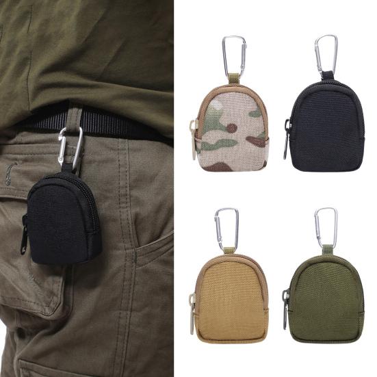 Small Key Storage Lightweight Holder Bag with Carabiner KTY