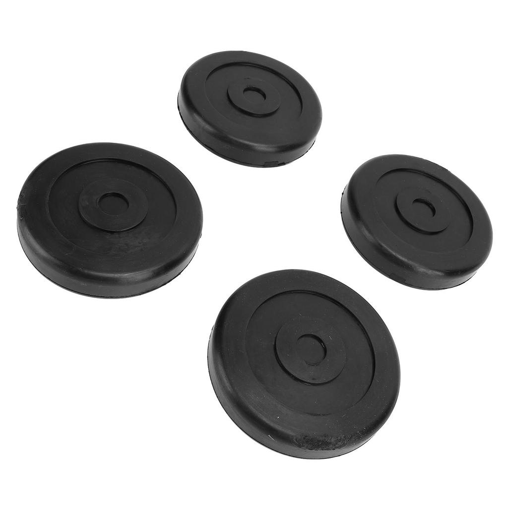4 Pcs 5inch Round Rubber Arm Pads 5715017 Hoist Lift Arm Pads Rolling Bridge Jack Pads for DANNMAR Lift