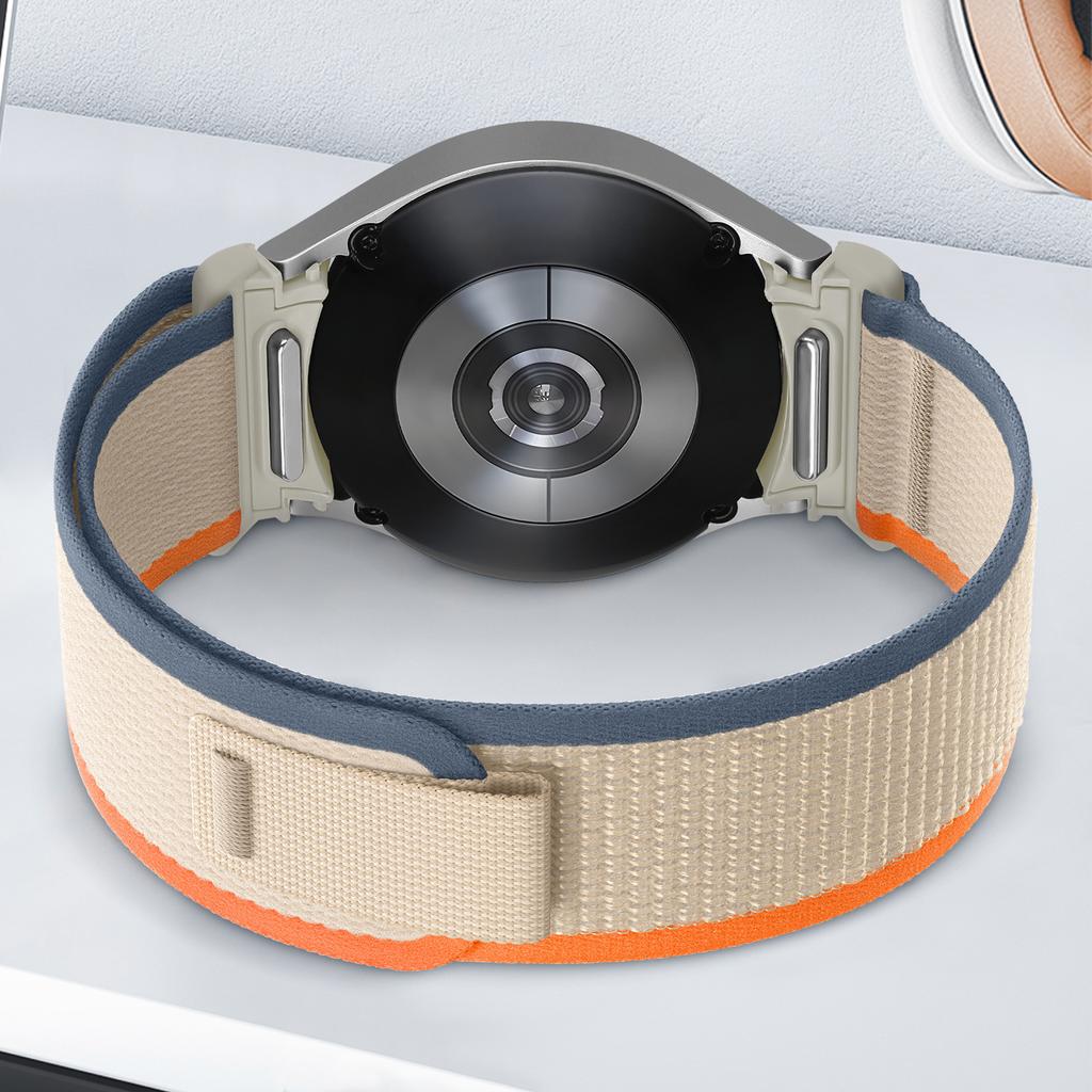 Ремешок для Samsung Galaxy watch 7 FE 6 5 Pro 4 classic 44мм 40мм на запястье Без зазоров Нейлоновый Trail ремешок браслет Galaxy watch 7 Ремешок