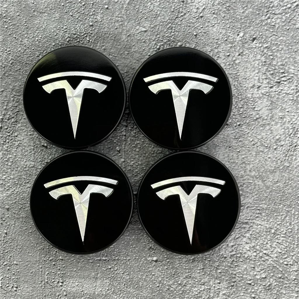 ahsgp6 4PCS 56MM GR Sport Emblem Wheel Center Hub Cap Car Rims Cover Hubcaps Tesla Model 3 Y X S