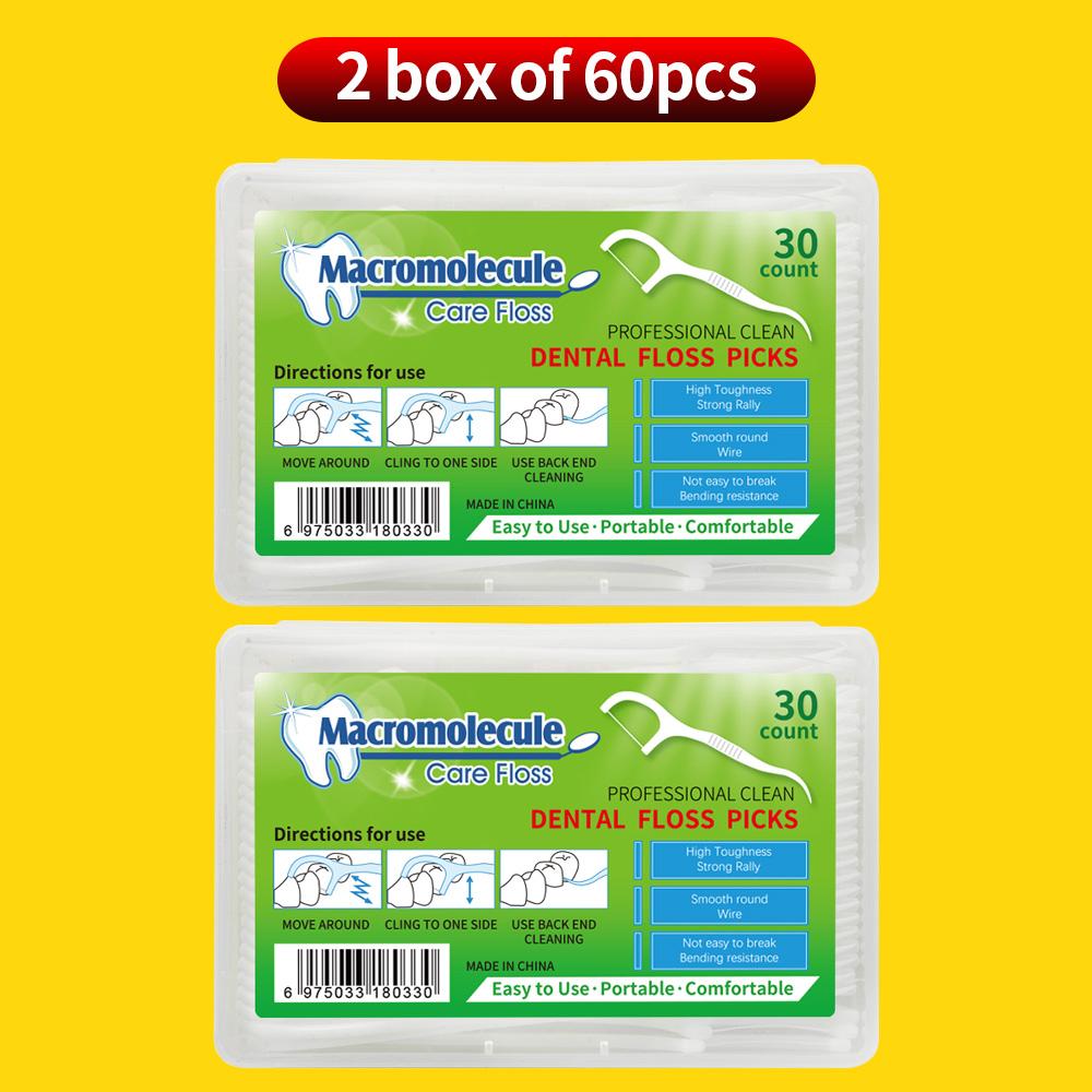 1/2/3/5/10 boxes of ultra-fine dental floss, Home Set, 30pcs/box, convenient for home and travel oral care tools
