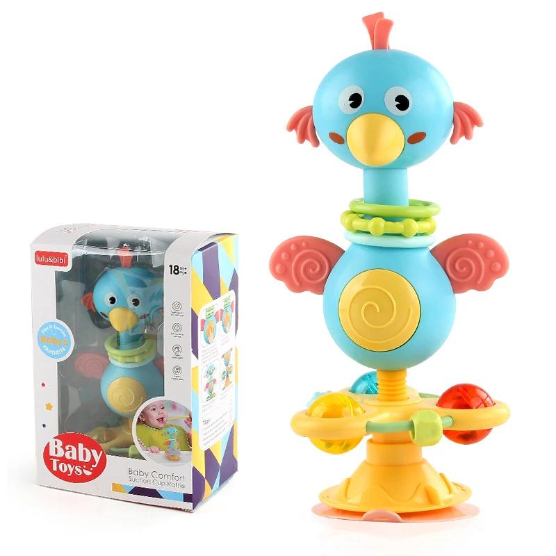 Children's Sensory Stress Reliever Toys Dining Rattle Toys Montessori Yo Yo Spinner Activity Toys Funny Game Interaction Toys