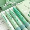 4PCS/Set Stationery Set Gel Pen Soft Touch Grip Neutral Pen Writing Tool  Students Gift