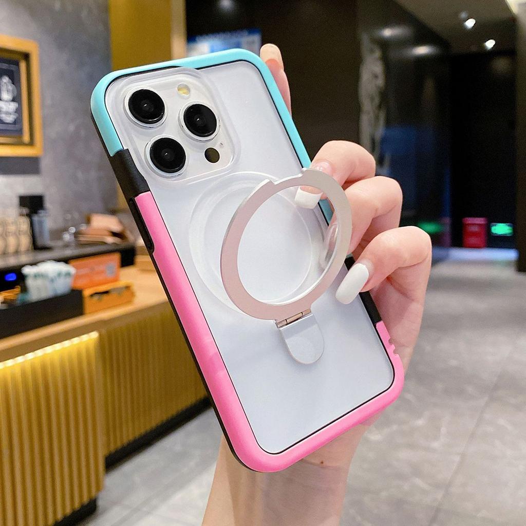 Применимо к Apple 15 Магнитный кронштейн Чехол для мобильного телефона 12 Высококлассный контрастный цвет iPhone 14pro Объектив Полностью закрывающий защитный чехол