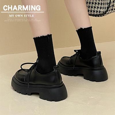 Женские универсальные туфли на толстой подошве из маленькой кожи, летние новые туфли Мэри Джейн на мягкой подошве с одним ремешком