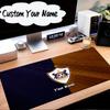 Custom Name Mouse pad Dynamic Qarabag Crest Design Mouse Pad Desk Mat, Non-Slip Rubber Backer Pad For Computer Notebook Gaming Mouse Pad Gift