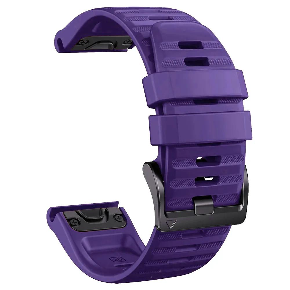 QuickFit Bracelet For Garmin Fenix 8 7 Series 22/26mm Sports Watchband For Garmin Forerunner 970 Quatix 8 Tactix7 Silicone Strap