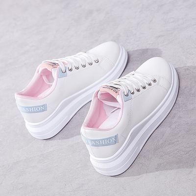 Обувь Женская 2025 Новая Универсальная Студенческая Маленькая Белая Обувь Весенняя Обувь на Плоской Подошве