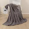 Sofa Throw Blanket Super Soft Warm Solid Color Wear Resistant Non-Fading Friendly To Skin Machine Washable Bedding Blanket