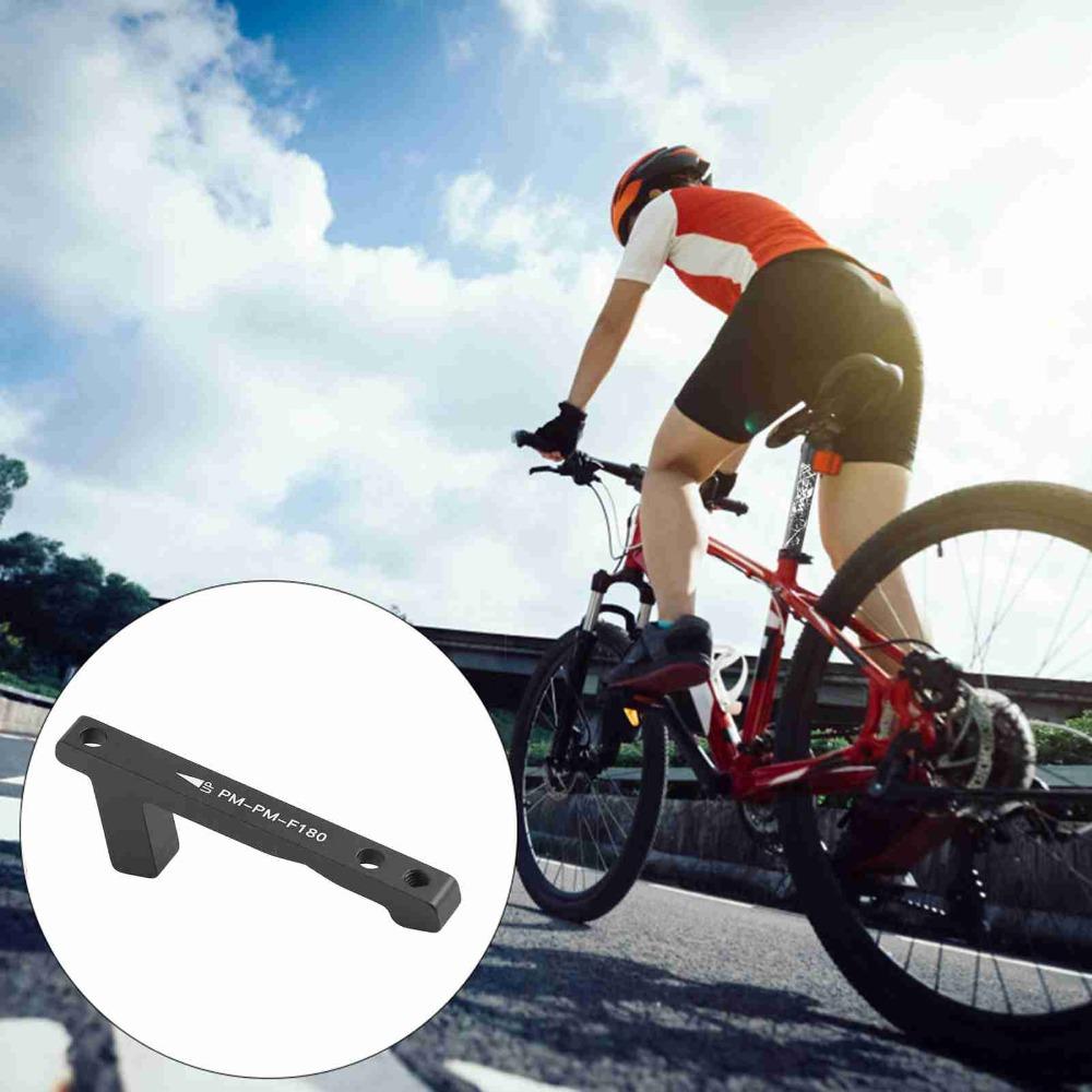 Aluminium Alloy Bike Brake Rotor Adapter Black Brake Adapter Post Mount  Brake Caliper Installation