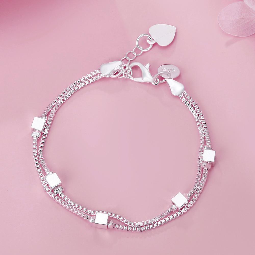 НОВЫЕ Изысканные Оригинальные роскошные Медные браслеты-цепочки с подвесками для женщин, для вечеринки, свадьбы, помолвки, ювелирные подарки 20 см