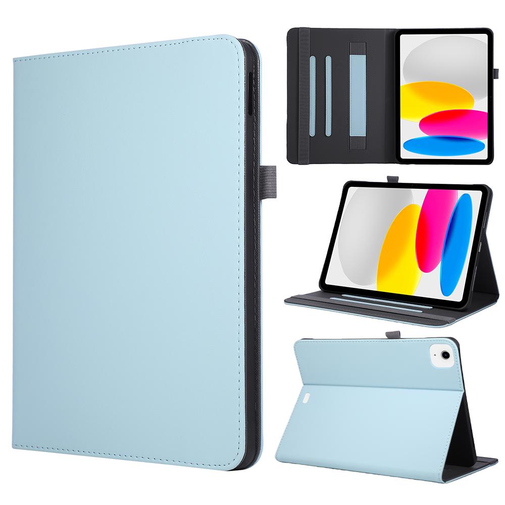 Tablet Case For iPad Air 13 (2025) / (2024) / Pro 12.9 (2022) / (2021) / (2020) Foldable Stand Leather Cover with Handheld Wristband