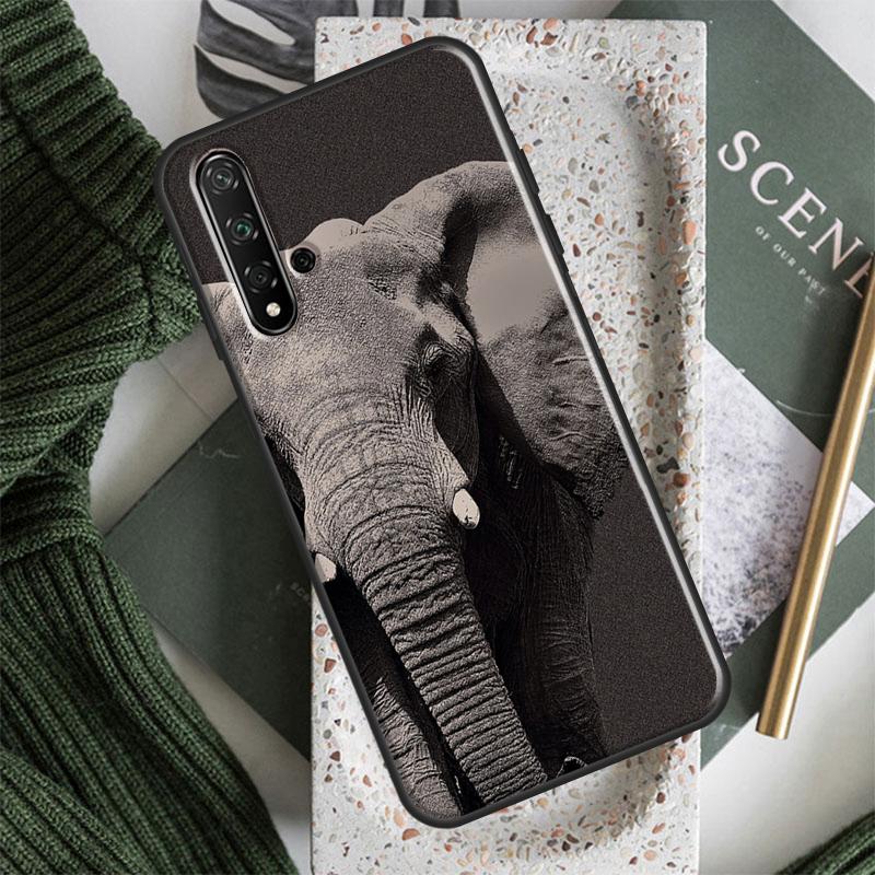 Индийское животное Слон Для Huawei Nova 10 9 SE 5T 12s 12i 11i Y91 Y90 Y60 Y70 Y72 Y61 P60 Pro P20 P40 P30 Lite Чехол