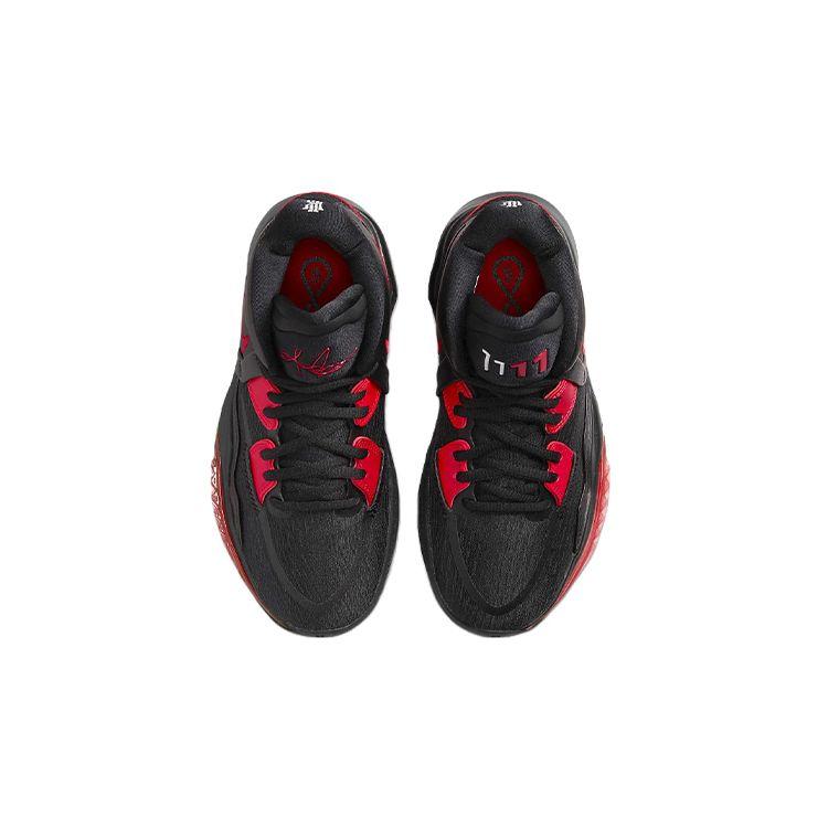 Nike Детские кроссовки Kyrie Infinity GS Bred Black University-Red Dark-Smoke-Grey DD0334-004
