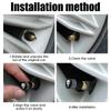 4 шт./упак. креативные колпачки для автомобильных шин с логотипом в виде черепа - крышка из алюминиевого сплава с герметизирующей прокладкой, аксессуары, инструменты, новые