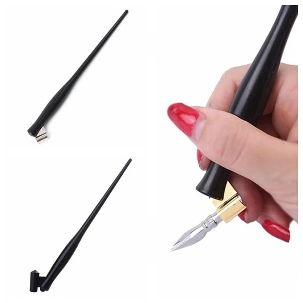 Removable Nib Oblique Dip Pen Holder Adjustable Copperplate Script Pen Calligraphy Practice