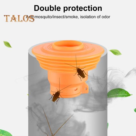 Герметик для сливной трубы Водонепроницаемый материал Простая установка Устойчивая к давлению напольная сливная труба Освежитель воздуха для ванной комнаты