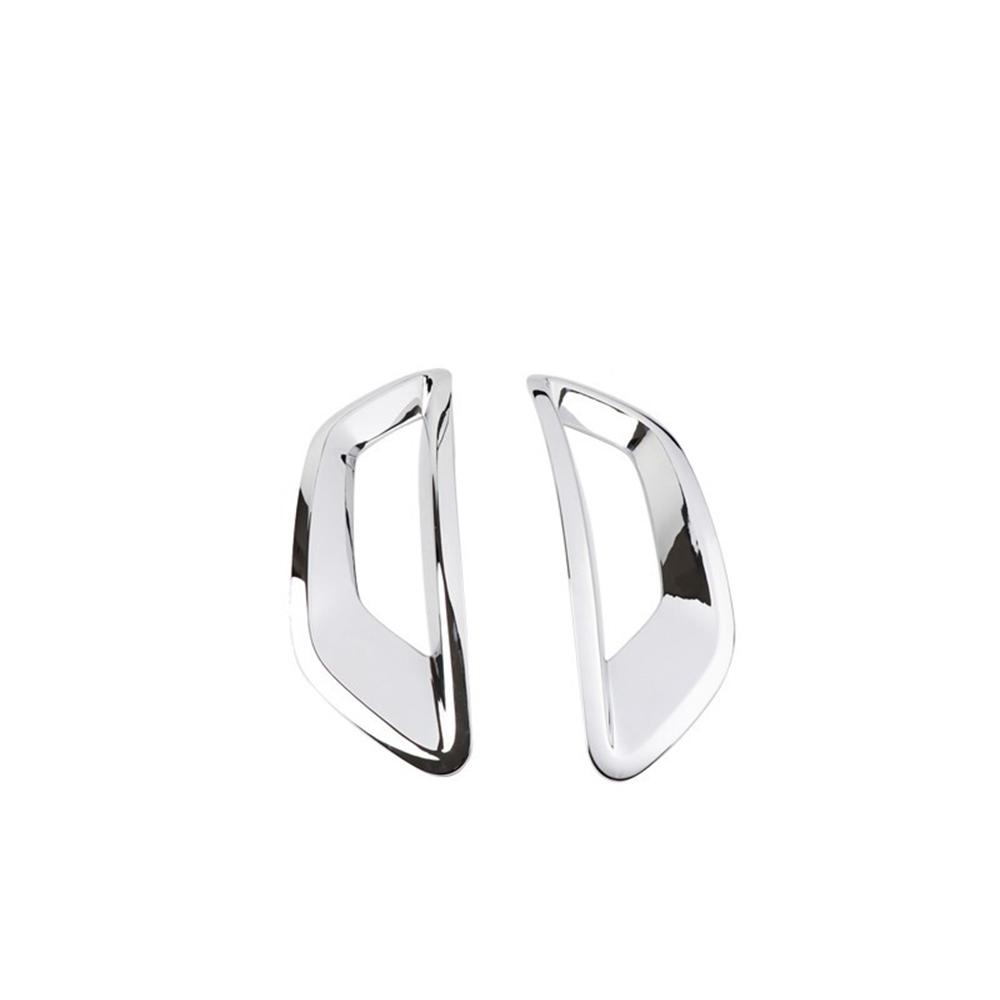 Для Great Wall Cannon GWM Poer Ute-2022 Хромированная передняя противотуманная фара автомобиля, рамка, крышка, накладка, молдинг, декоративные аксессуары