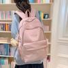 College Large Capacity School Bag Niche Design Casual Versatile Backpack Lightweight Waterproof Burden Reduction Backpack