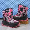 Children's Snow Boots Classmates New Velvet Thickened Warm Outdoor Claw High Boots Velcro Casual Shoes