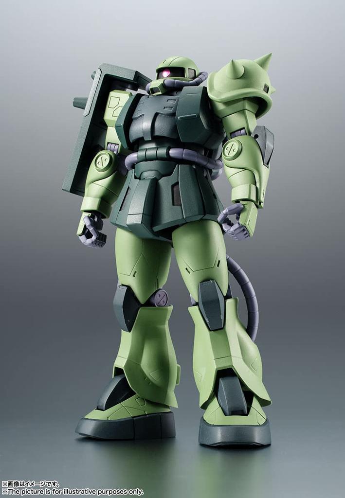TAMASHII NATIONS ROBOT SPIRITS Mobile Suit Gundam The 08th MS Team Ground Type Zaku II Type JC Approximately 125mm PVC ABS Painted Movable Figure