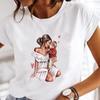 Mom Watercolor Mother Trend 90s Mama Short Sleeve Print Tee Top Summer Fashion Tshirt Lady Female Clothing Casual Graphic T-shirt
