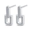 Earings Fashion Jewelry 925 Silver Earrings For Women Charm Wedding Party Jewelry Gift Femme Tendance 