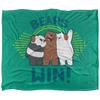 We Bare Bears Win Silky Supersoft Blanket
