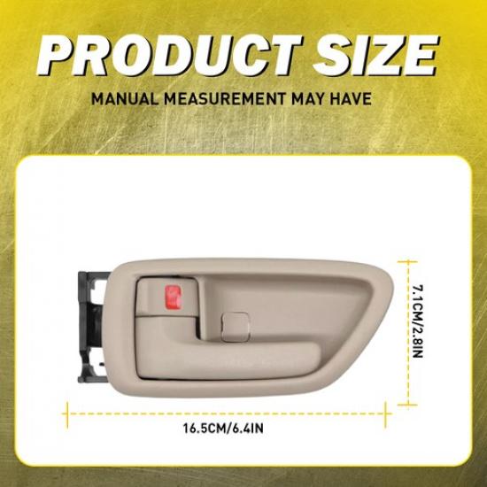 ide Interior Door Handle Front Rear for Toyota Sequoia 2001-07 Tundra 04-06 V