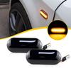 2 шт. Для SEAT Ibiza 6L Cordoba Toledo Leon 1M VW Transporter T5/Multivan Динамический светодиодный боковой габаритный указатель поворота