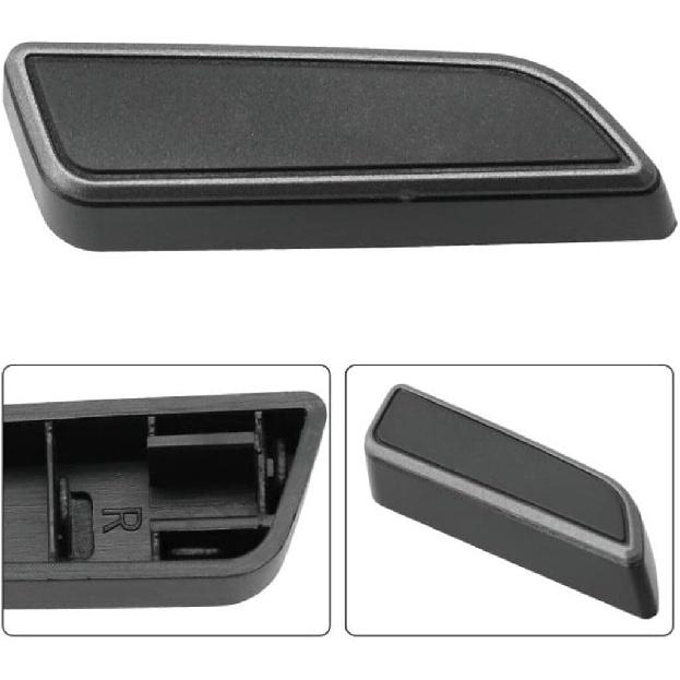 Seat Adjustment Button Black Trims For Tesla Model 3/Y Front Passenger Side Seats Cushion Forward Button Switch Cover Replacement 1098842-01-D